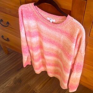 Gorgeous cozy sweater in perfect fall colors!